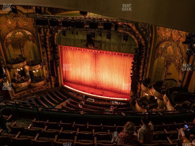 Seating view for New Amsterdam Theatre Section Balcony Right