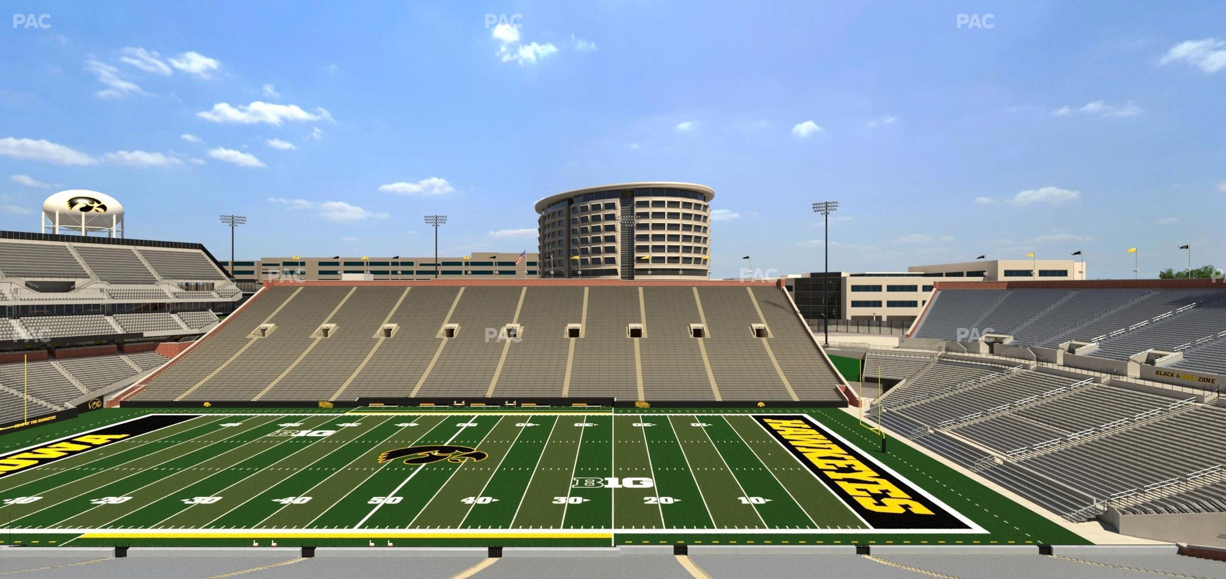 Seating view for Kinnick Stadium Section 125