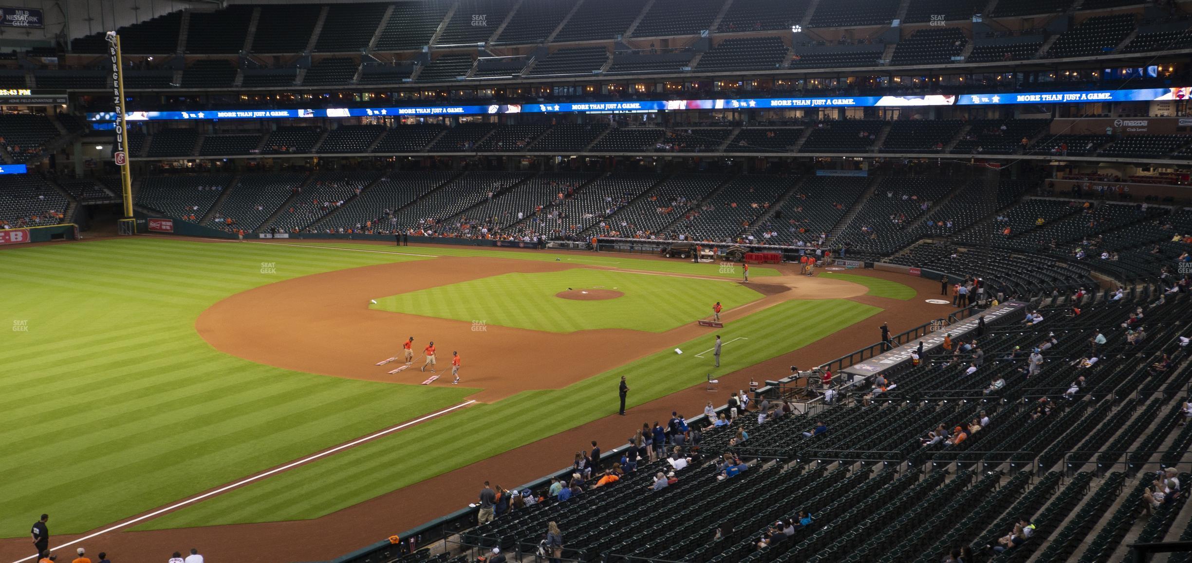 Seating view for Minute Maid Park Section 207