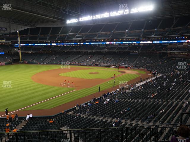 Seating view for Minute Maid Park Section 207