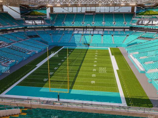 Seating view for Hard Rock Stadium Section 331