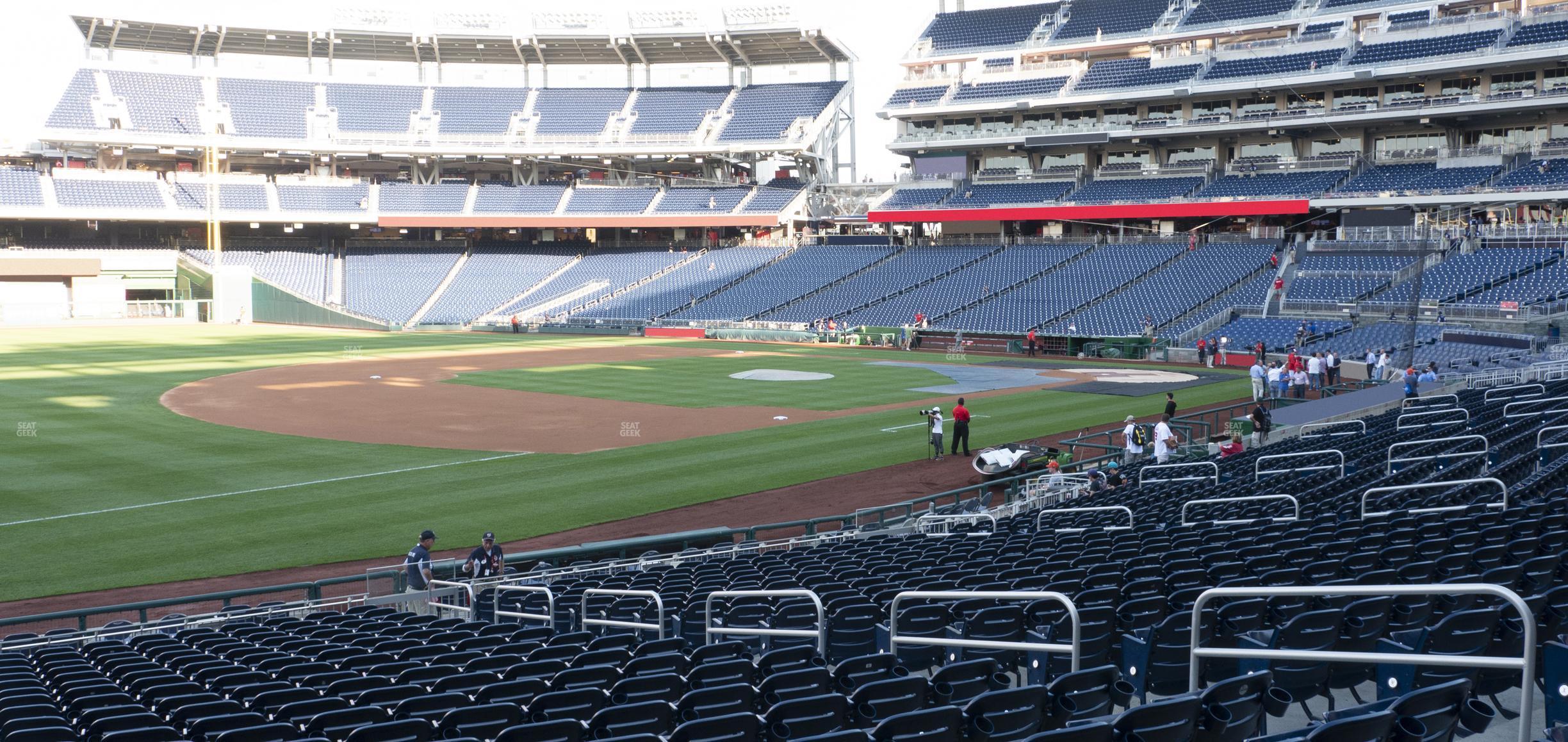 Seating view for Nationals Park Section 112