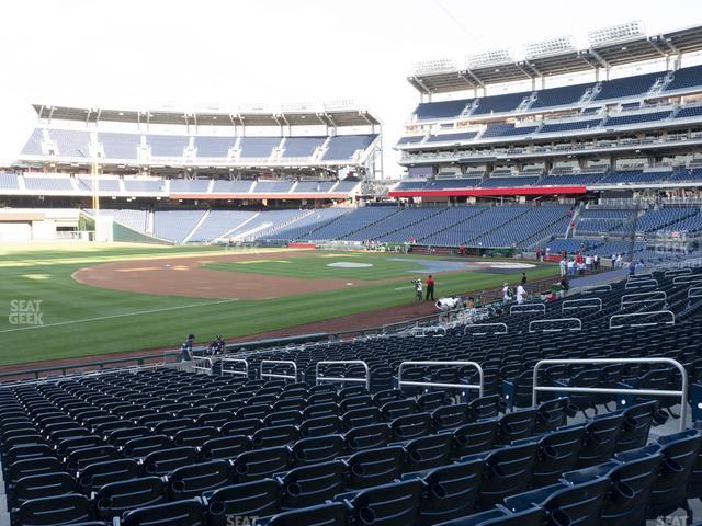 Seating view for Nationals Park Section 112