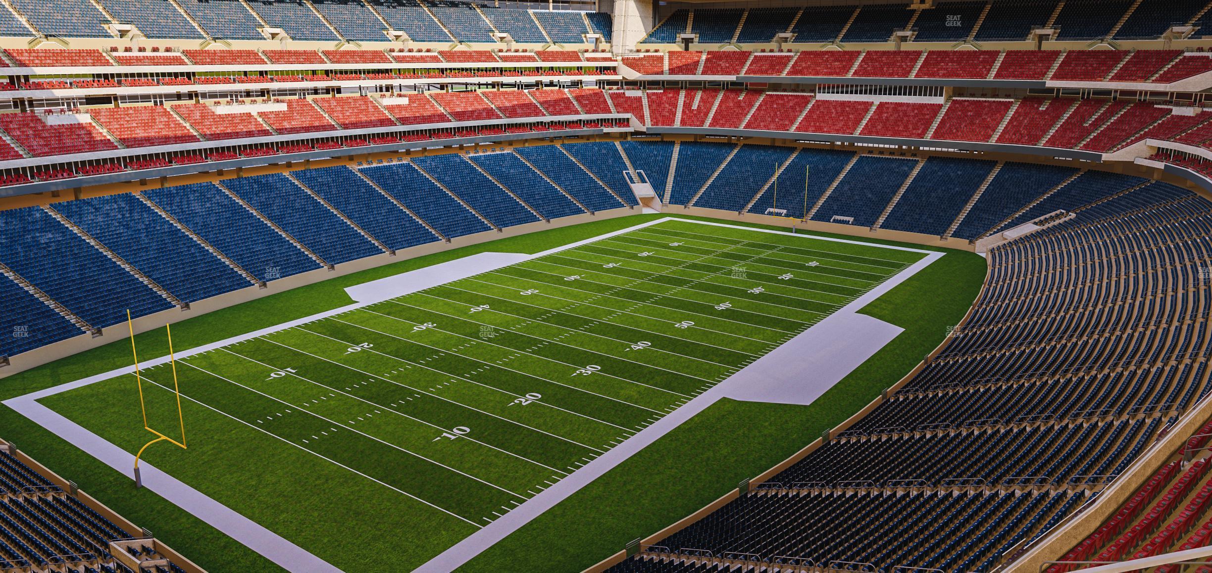 Seating view for NRG Stadium Section 541