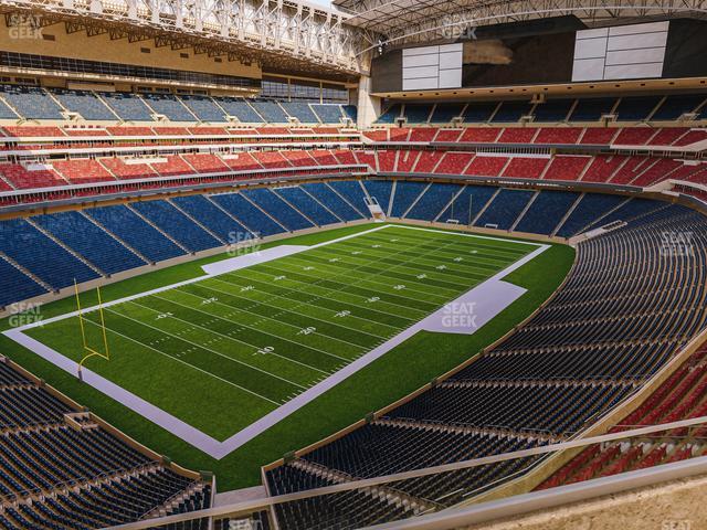 Seating view for NRG Stadium Section 541