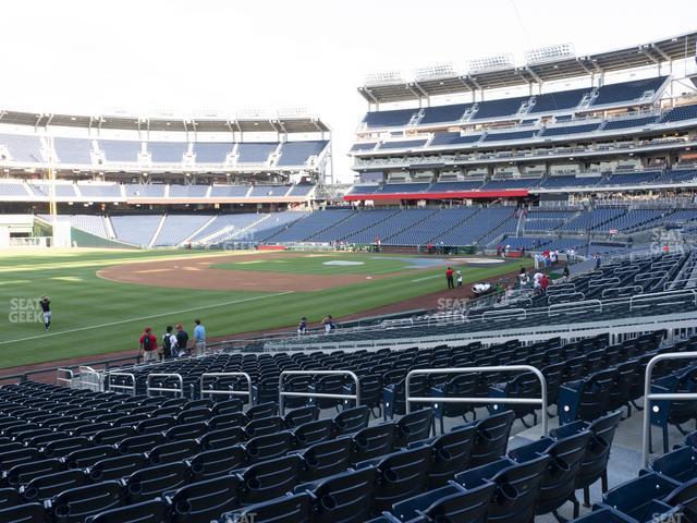 Seating view for Nationals Park Section 111