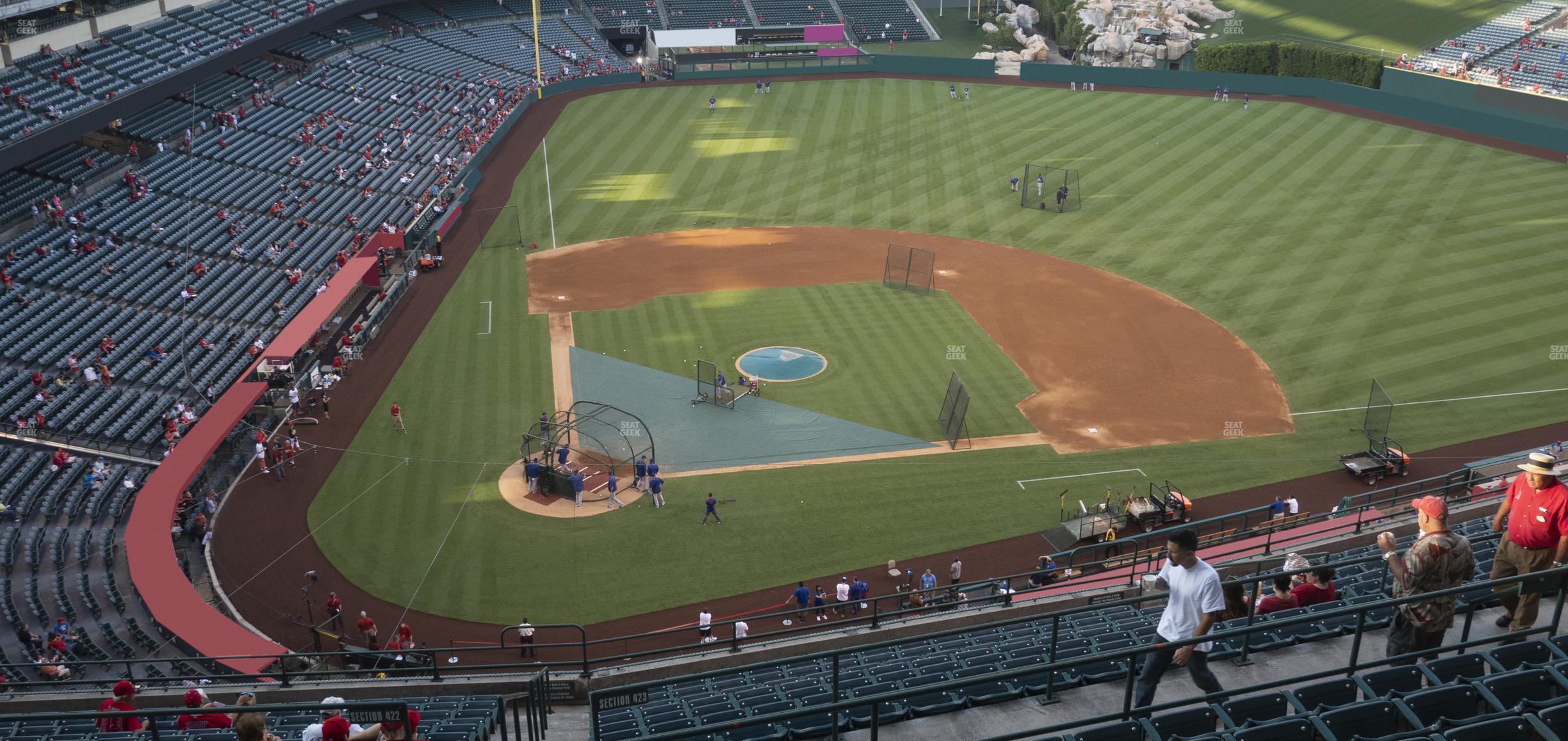 Seating view for Angel Stadium of Anaheim Section 525