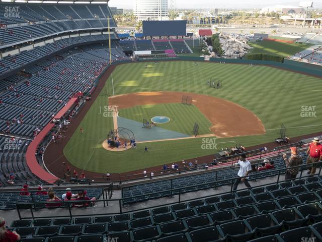 Seating view for Angel Stadium of Anaheim Section 525