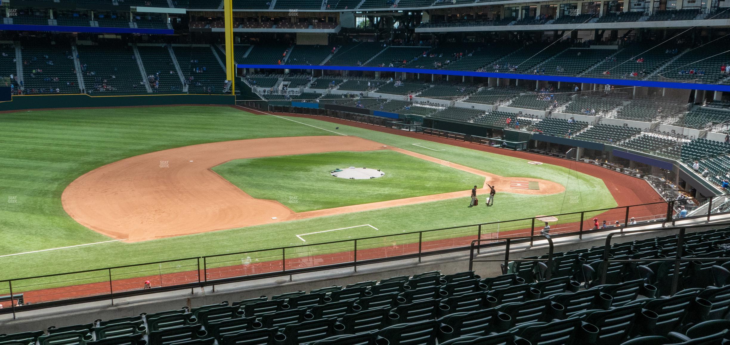 Seating view for Globe Life Field Section 107