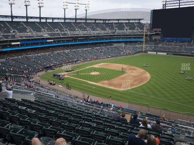 Seating view for Comerica Park Section 217