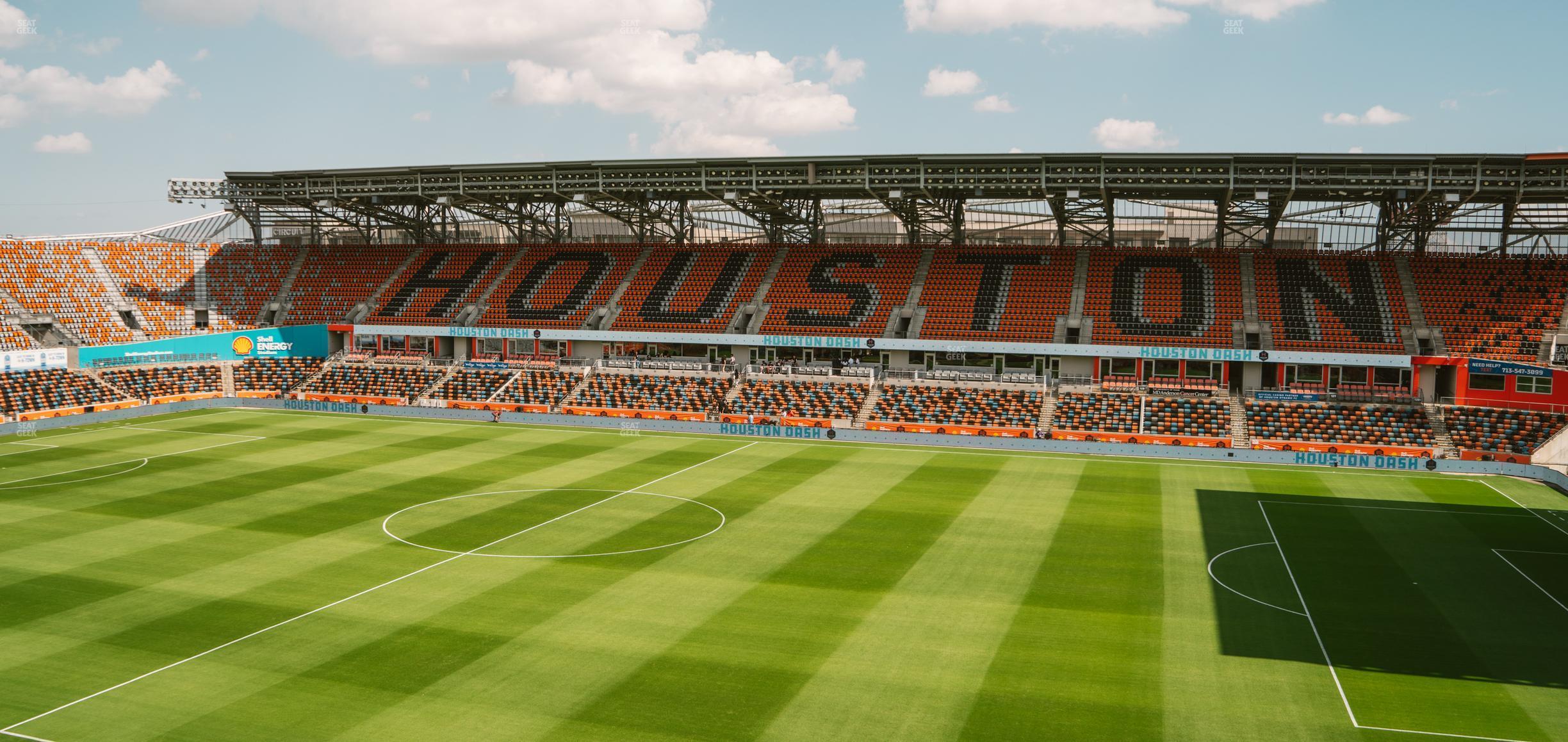 Seating view for Shell Energy Stadium Section 204