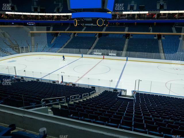 Seating view for KeyBank Center Section 206