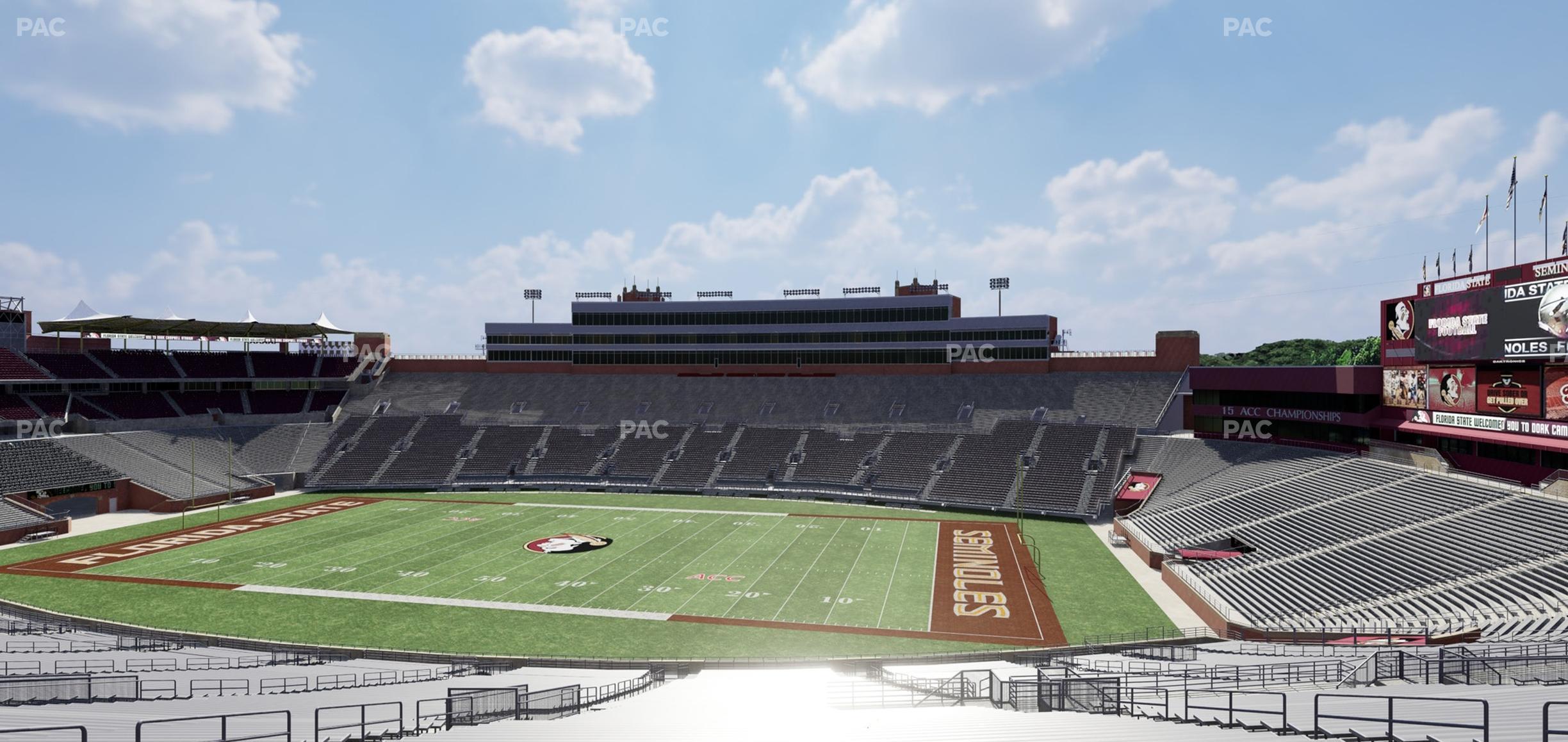 Seating view for Doak Campbell Stadium Section 7