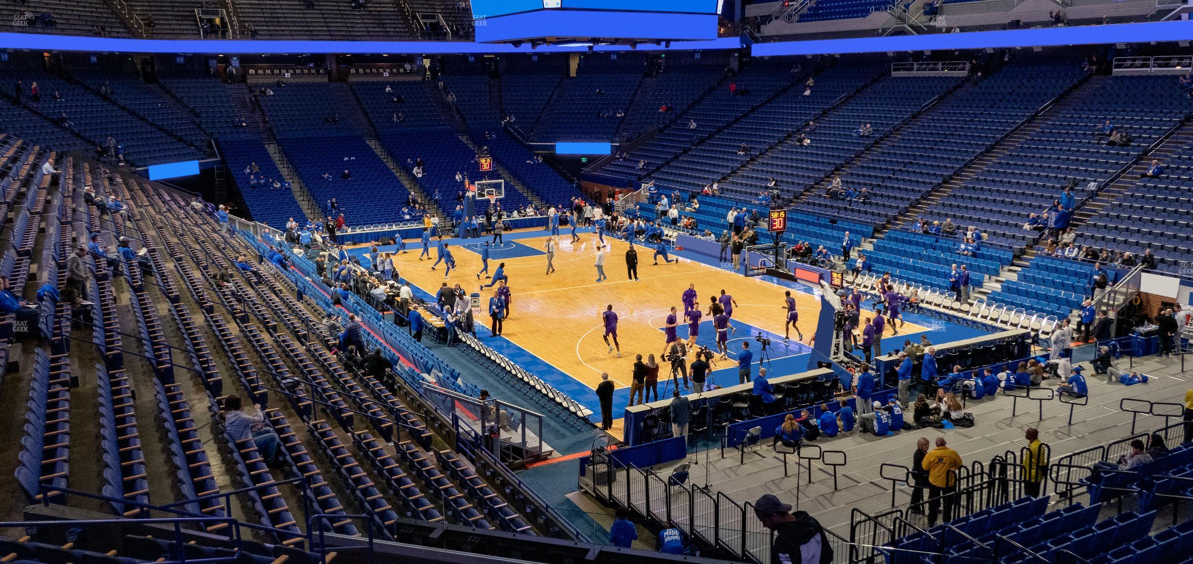 Seating view for Rupp Arena Section 43