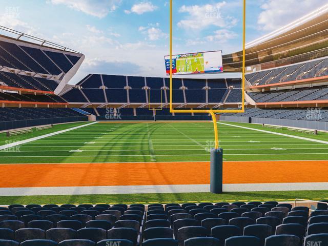 Seating view for Soldier Field Section 123