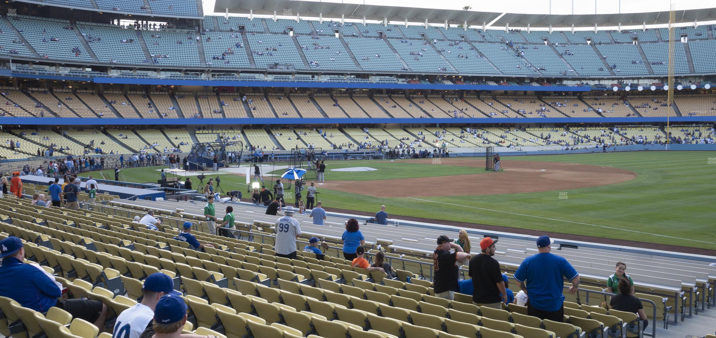 Seating view for Dodger Stadium Section 38 Fd