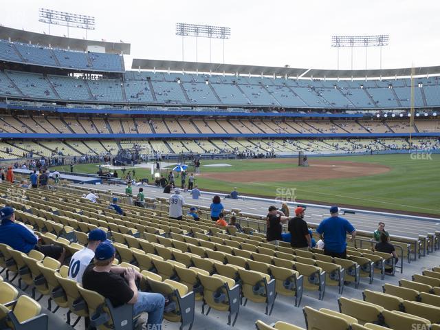 Seating view for Dodger Stadium Section 38 Fd