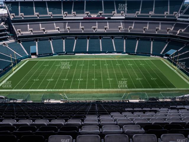 Seating view for Lincoln Financial Field Section 201