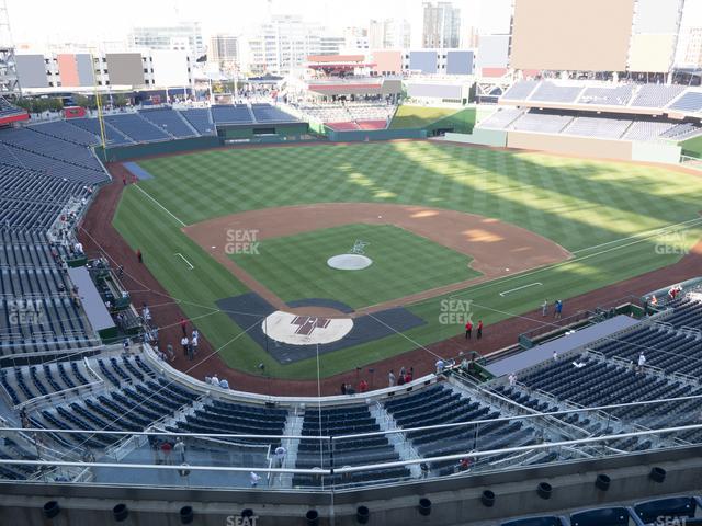 Seating view for Nationals Park Section 315