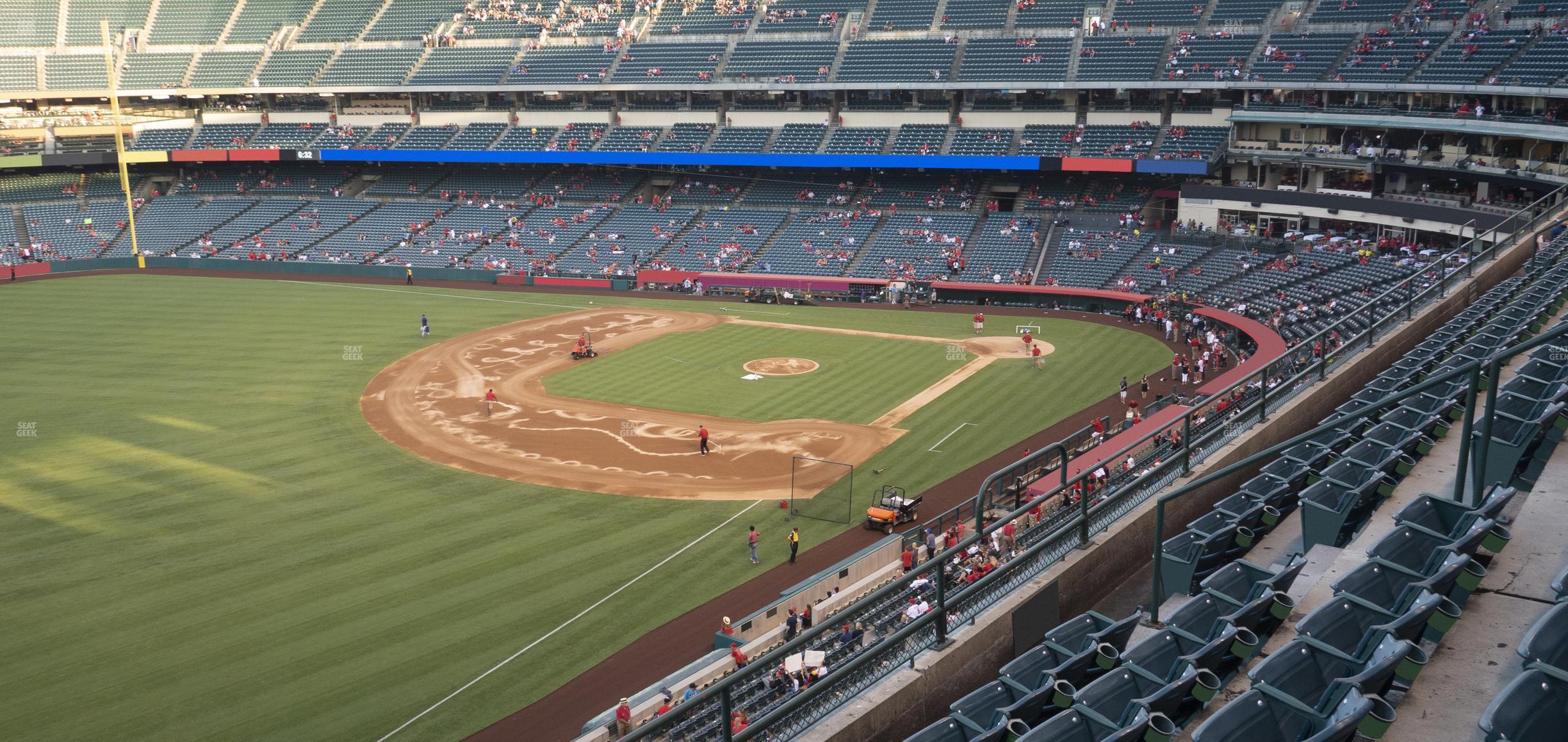 Seating view for Angel Stadium of Anaheim Section 407