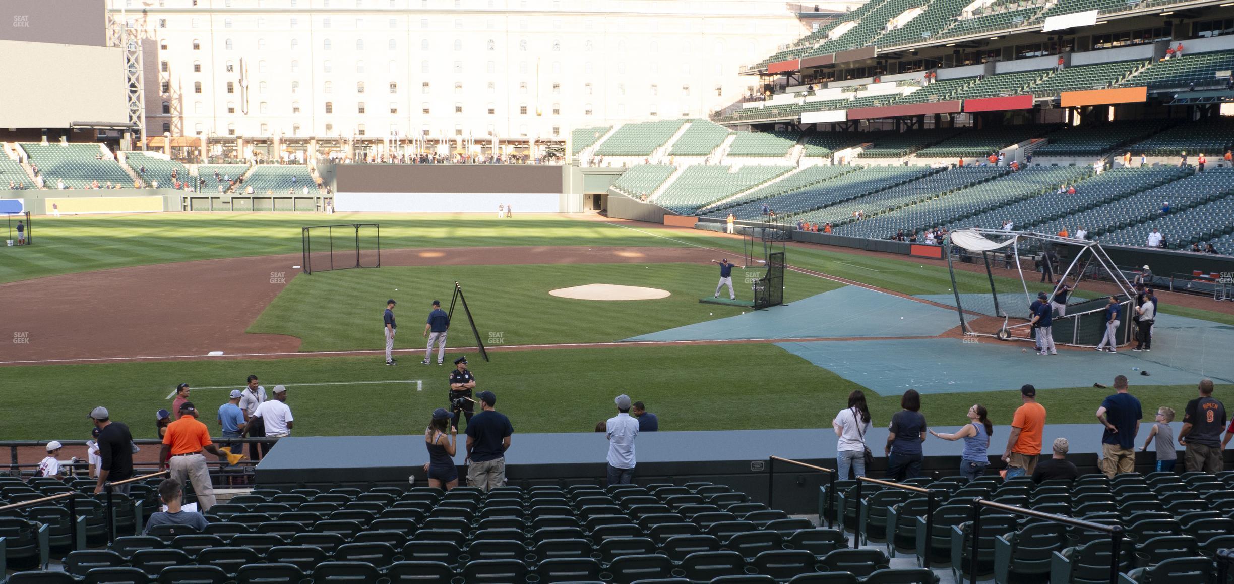 Seating view for Oriole Park at Camden Yards Section 52