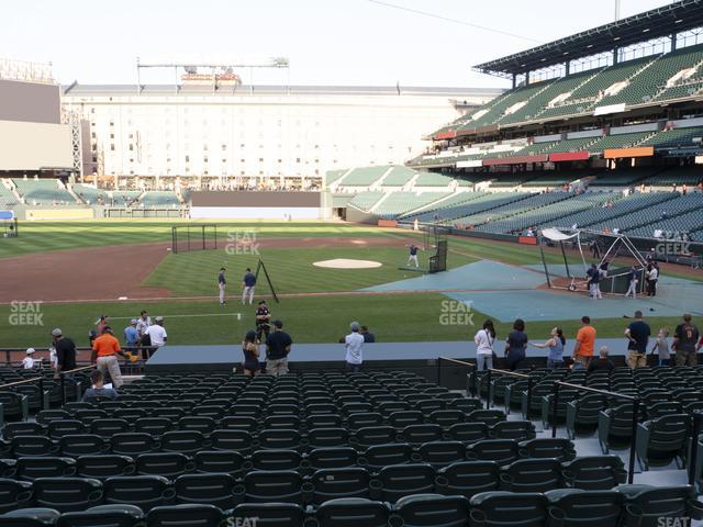 Seating view for Oriole Park at Camden Yards Section 52