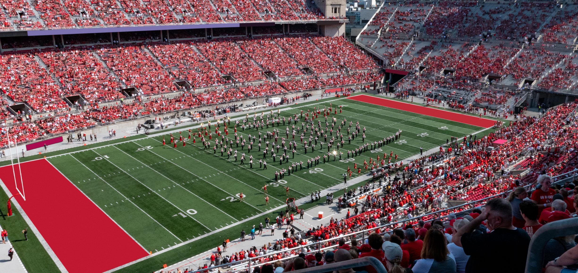 Seating view for Ohio Stadium Section 13 C