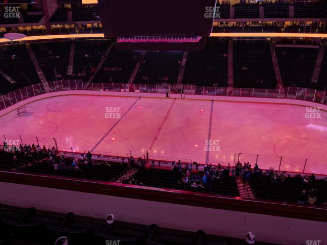 Seating view for Xcel Energy Center Section Club 25