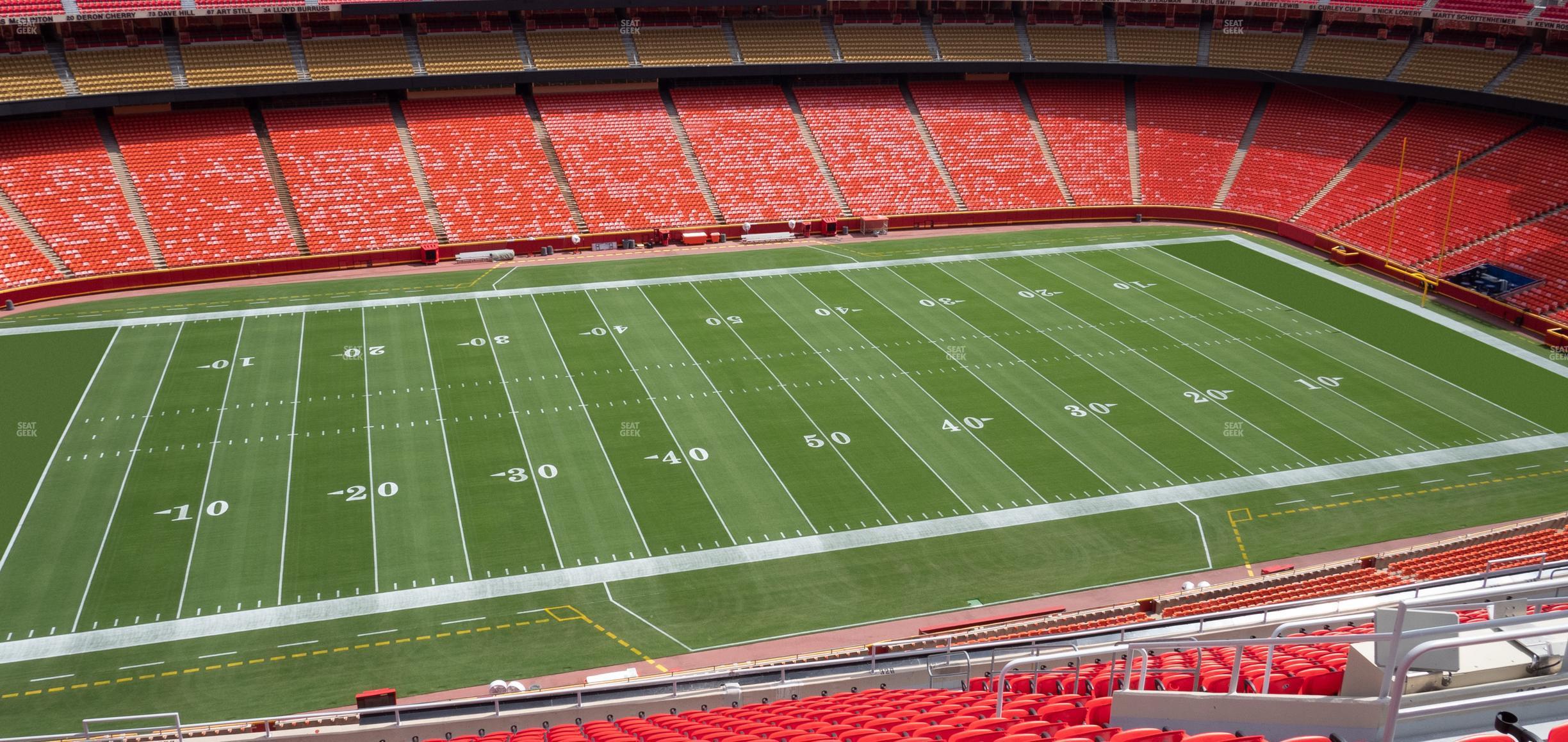 Seating view for GEHA Field at Arrowhead Stadium Section 326