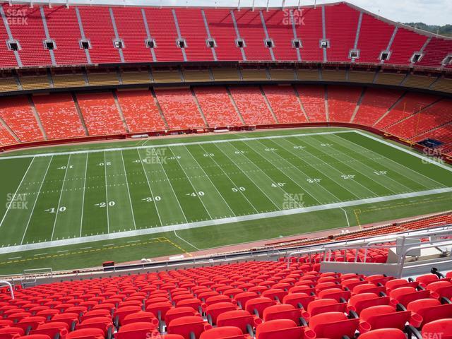 Seating view for GEHA Field at Arrowhead Stadium Section 326