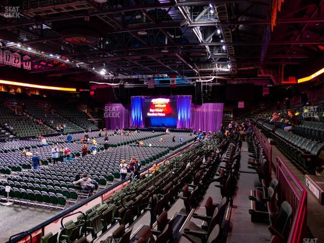 Seating view for Blue Arena at The Ranch Events Complex Section H