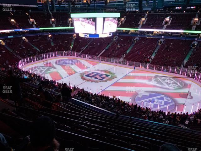 Seating view for Rogers Arena Section 321