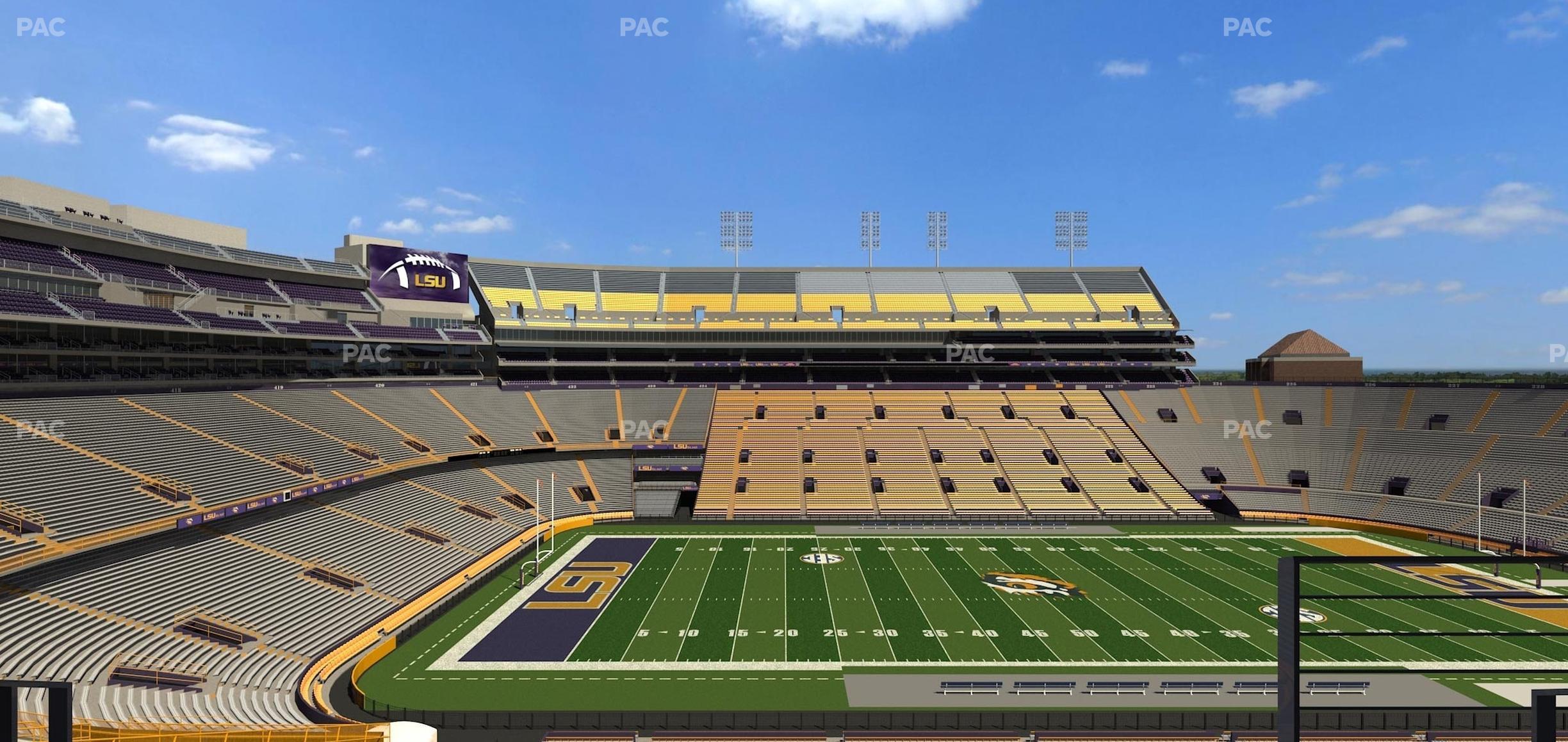 Seating view for Tiger Stadium Section Suite 119