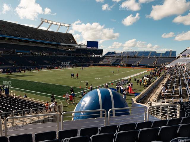 Seating view for Camping World Stadium Section 117