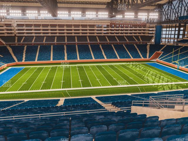 Seating view for Ford Field Section 330