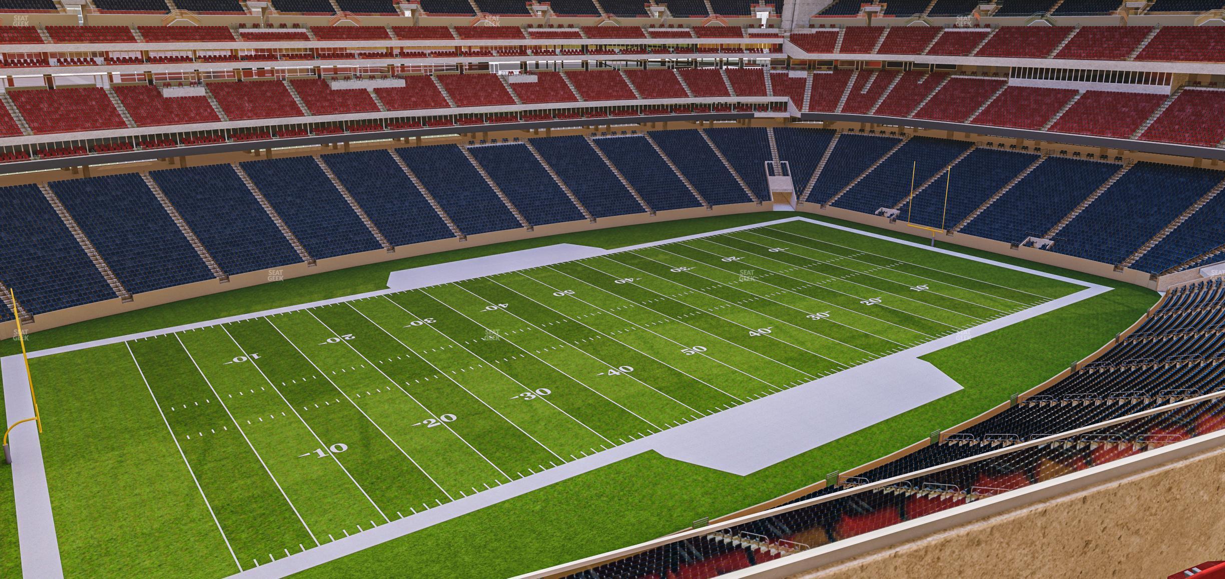 Seating view for NRG Stadium Section 512