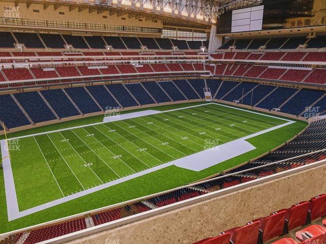 Seating view for NRG Stadium Section 512