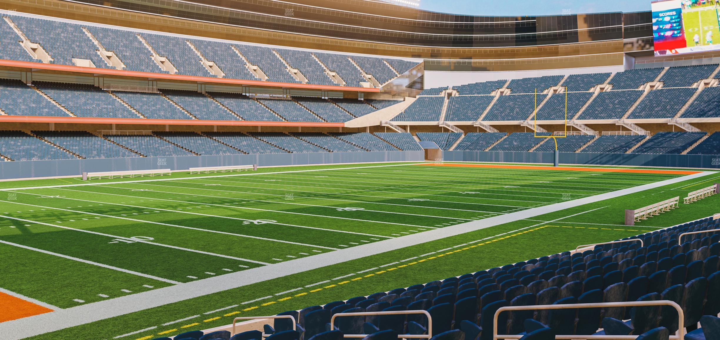 Seating view for Soldier Field Section 144