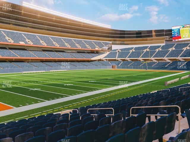 Seating view for Soldier Field Section 144