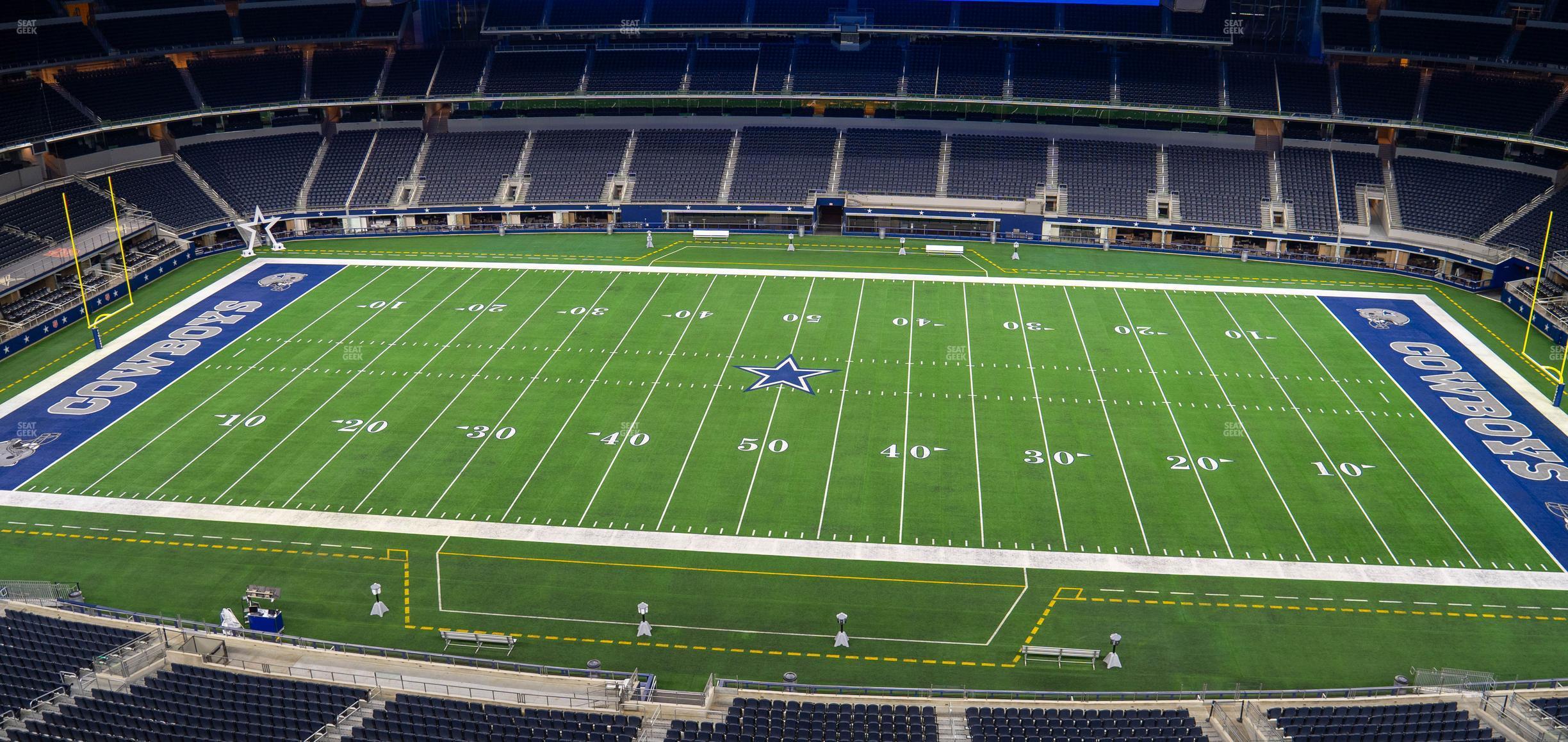 Seating view for AT&T Stadium Section Star Suite 667