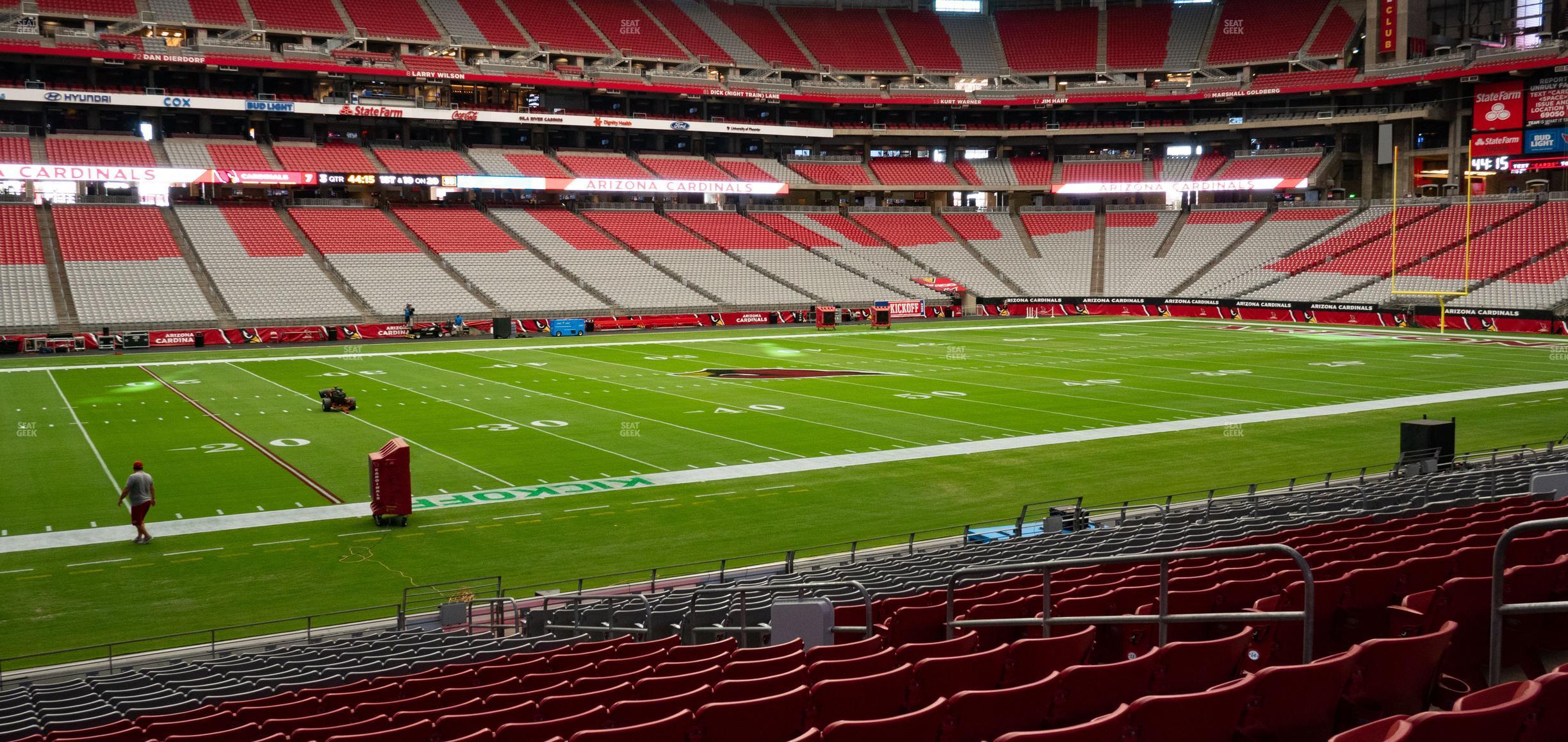 Seating view for State Farm Stadium Section 133