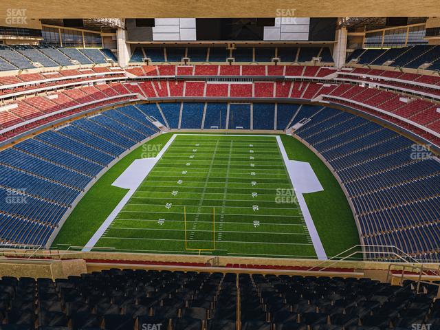 Seating view for NRG Stadium Section 747