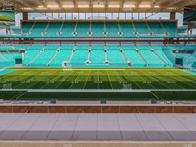 Seating view for Hard Rock Stadium Section 246