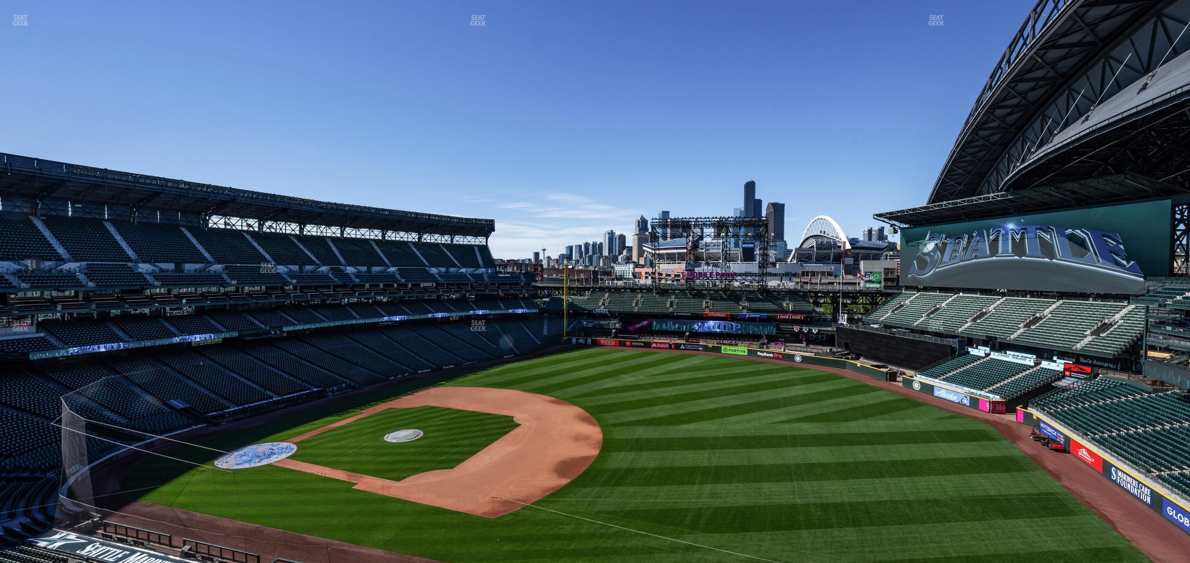 Seating view for T-Mobile Park Section 318