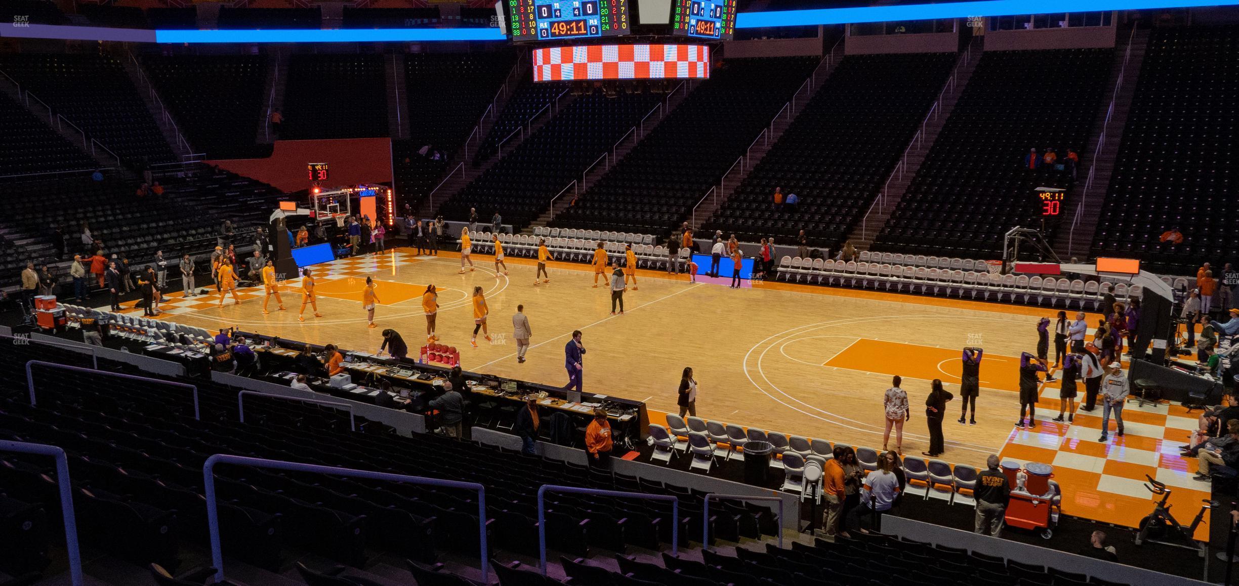 Seating view for Thompson-Boling Arena at Food City Center Section 103