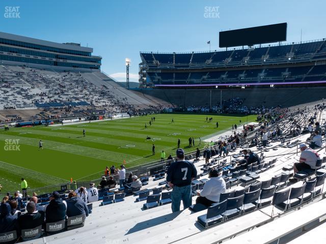 Seating view for Beaver Stadium Section North B