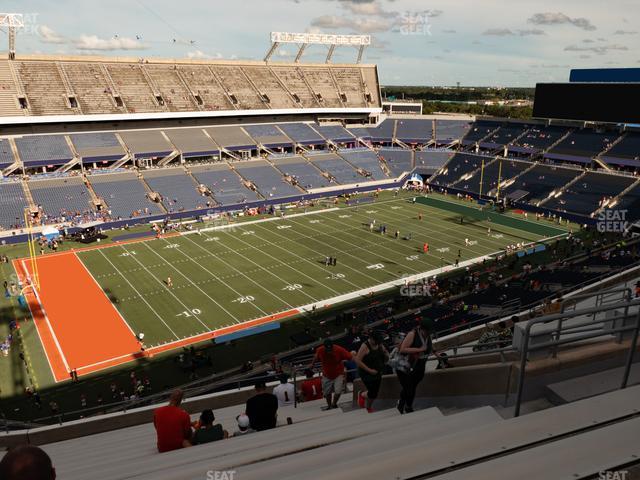 Seating view for Camping World Stadium Section 239