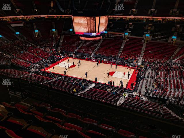 Seating view for Moda Center Section 316