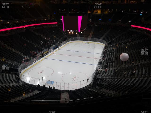 Seating view for T-Mobile Arena Section 216