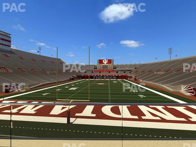 Seating view for Memorial Stadium - Indiana Section Suite 35